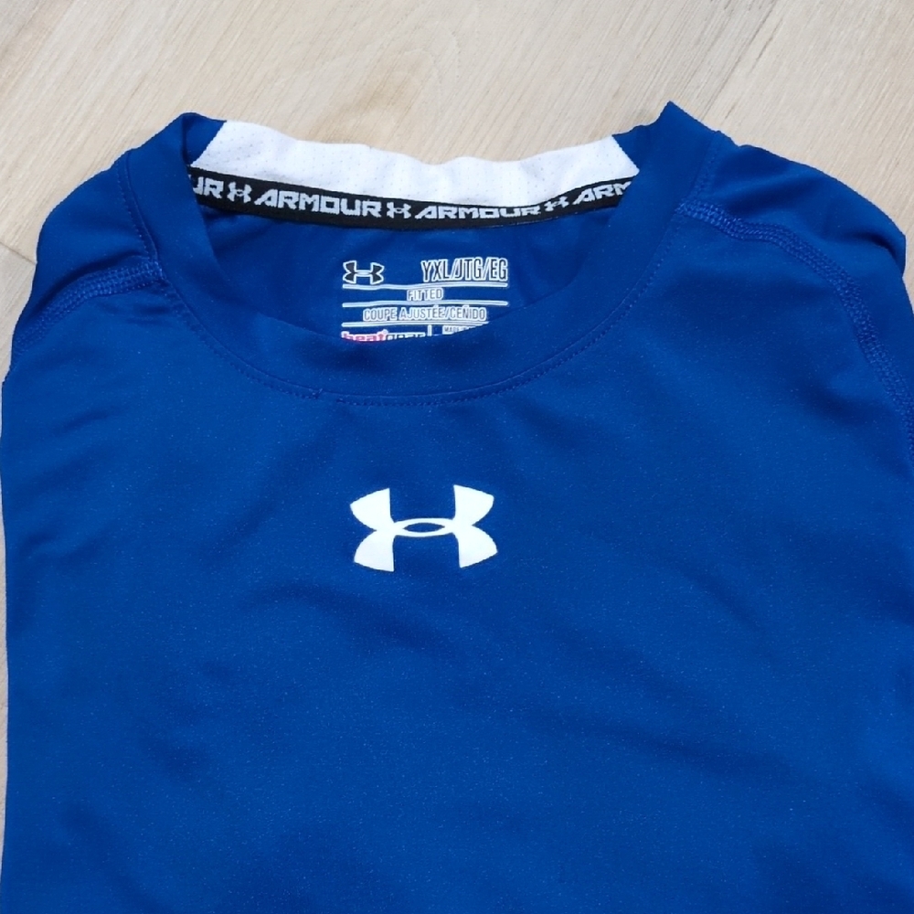Under Armour Blue Long Sleeve Compression Shirt